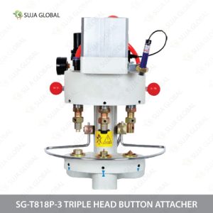 SG-T818P-3 Triple Head Pneumatic Button Attaching Machine