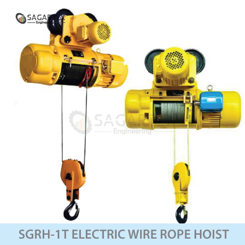 SUJA GLOBAL 1 Ton Electric Wire Rope Hoist with trolley (SGRH-1T) 4