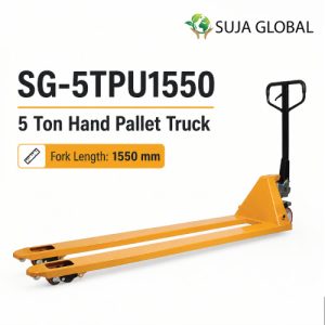 SG-5TPU1550 Hand Pallet Truck 5 Ton with 1550mm Long Fork Price in BD