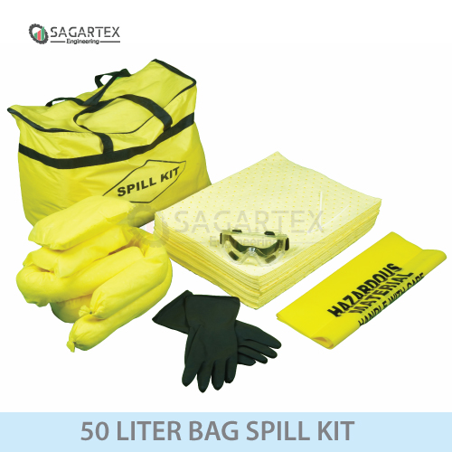 SUJA GLOBAL 50 Liter Industrial Oil Bag Spill Kit 2