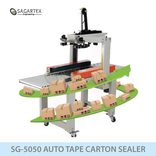 SUJA GLOBAL Semi Auto Tape Carton Sealer Machine (SG-5050) 4