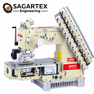 Cylinder Bed – BML-008-12064P-AWT Multi Needle Double Chain Stitch Machine